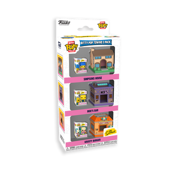 Bitty Pop! Towns The Simpsons 3-Pack, , hi-res view 1