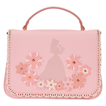 Disney Princess Belle Floral Lace Crossbody Bag, Image 1