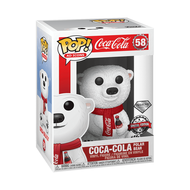 Pop! Coca-Cola Polar Bear (Diamond), , hi-res view 2