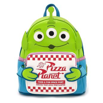 Pixar Toy Story Pizza Planet Alien Mini Backpack, Image 1