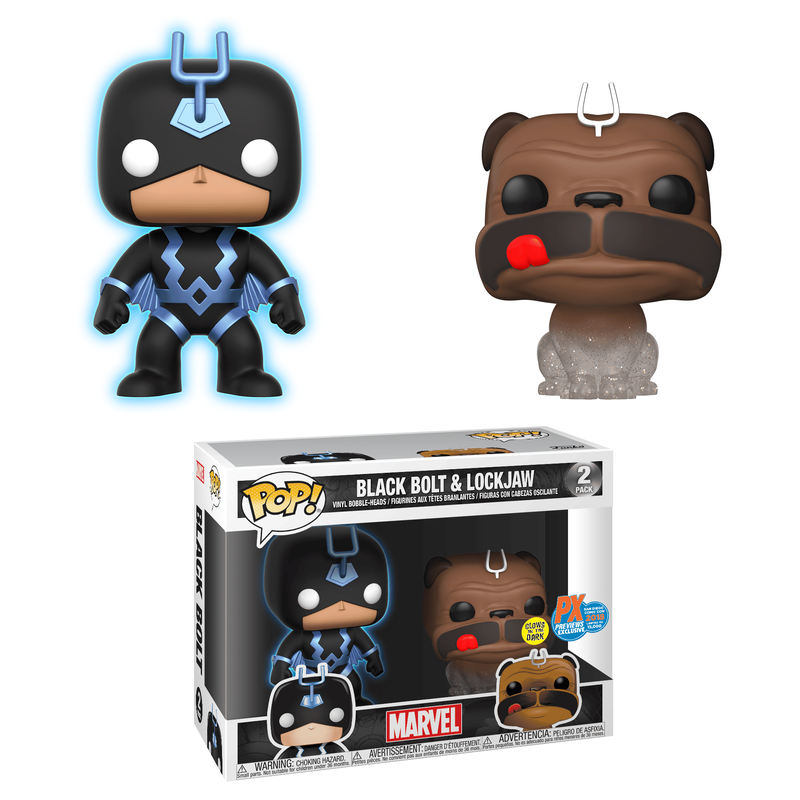 Comics-BlackBolt(GW)/Lockjaw(TR) 2 Pack, , hi-res view 1