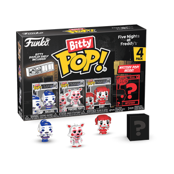 Bitty Pop! Five Nights at Freddy's 4-Pack Series 1, Image 1