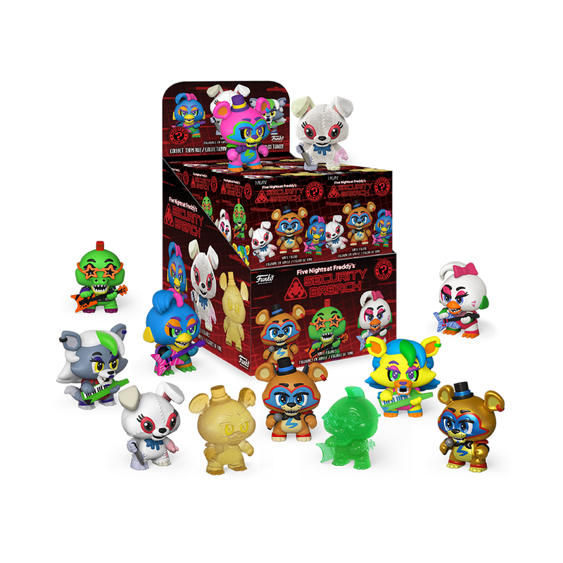 genopfyldning Cafe Hen imod Buy Security Breach - Five Nights at Freddy's Mystery Minis at Funko.