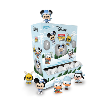 Mickey & Friends Holiday Mystery Pocket Pop! Snowball, Image 1