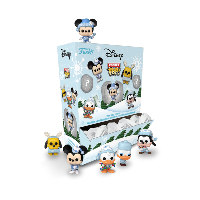 Mickey & Friends Holiday Mystery Pocket Pop! Snowball, , hi-res view 1