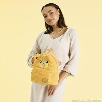 Pokémon Teddiursa Limited Edition Sherpa Cosplay Mini Backpack, Image 2
