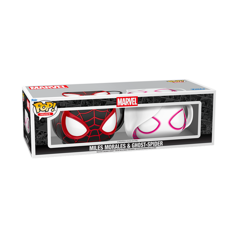 Miles Morales & Ghost-Spider Ceramic Mug 2-Pack, , hi-res view 2