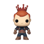 Pop! Freddy Funko as Captain America, , hi-res view 1