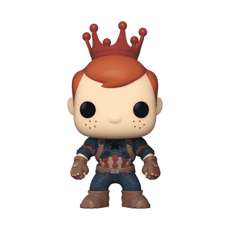Pop! Freddy Funko as Captain America, , hi-res view 1