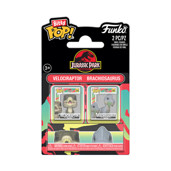 Bitty Pop! Velociraptor & Brachiosaurus 2-Pack, , hi-res view 1