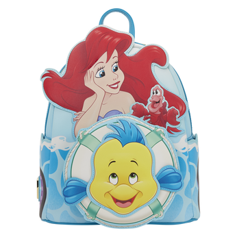 The Little Mermaid Exclusive Ariel, Flounder, & Sebastian Mini Backpack, , hi-res view 1