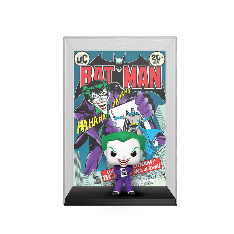 The Joker (Back in Town) DC Comics Funko Pop! Comic Cover Vinyl Figure