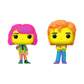 Pop! Robin & Steve 2-Pack (Black Light), Image 1