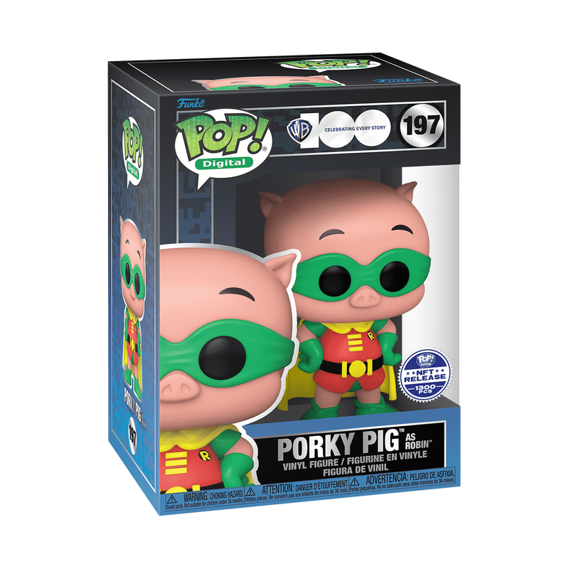 Pop! Porky Pig as Robin (NFT Release), , hi-res view 2