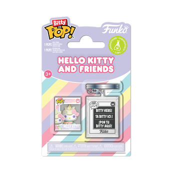 Bitty Pop! & Accessories Hello Kitty (Unicorn) & Keychain, , hi-res view 1