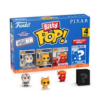 Bitty Pop! Pixar 4-Pack Series 1, Image 1