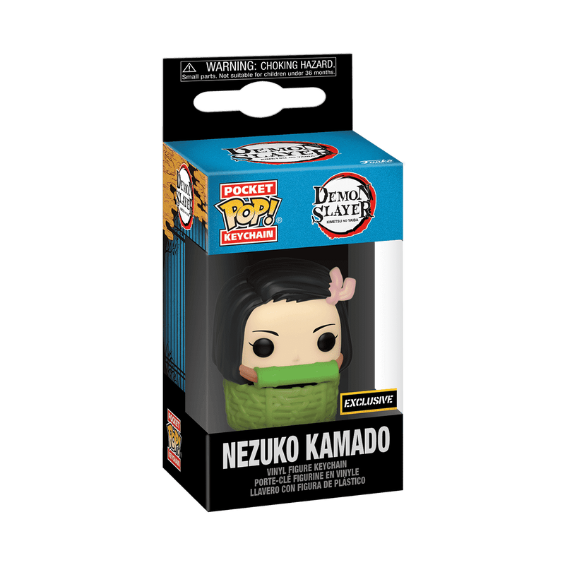 Pop! Keychain Nezuko Kamado in Basket, , hi-res view 2
