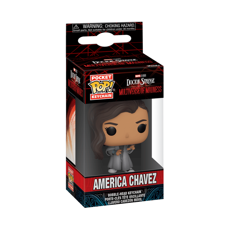 Pop! Keychain America Chavez in Cloak, , hi-res image number 2