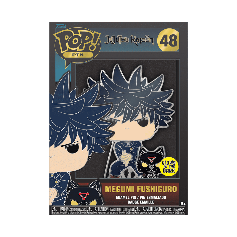 Pop! Pin Megumi Fushiguro (Glow), , hi-res view 1