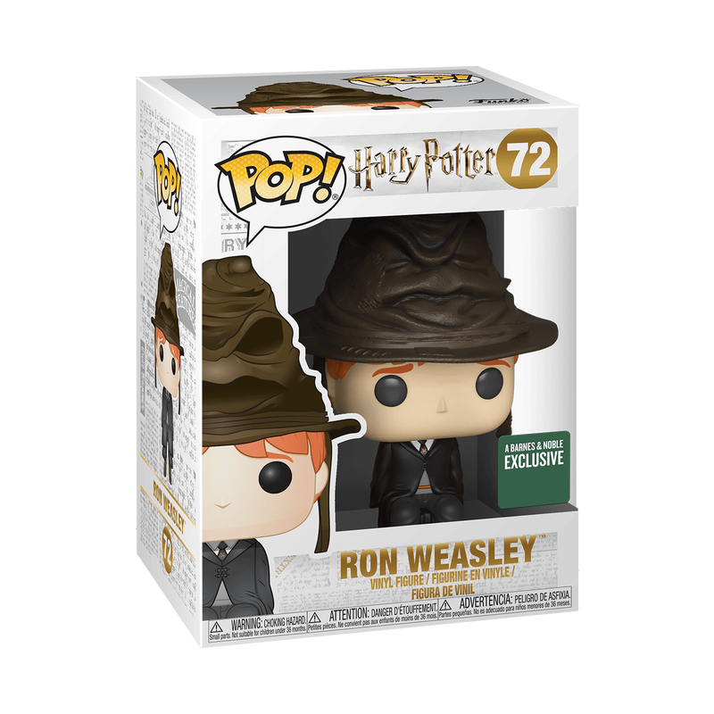 Pop! Ron Weasley with Sorting Hat, , hi-res view 2