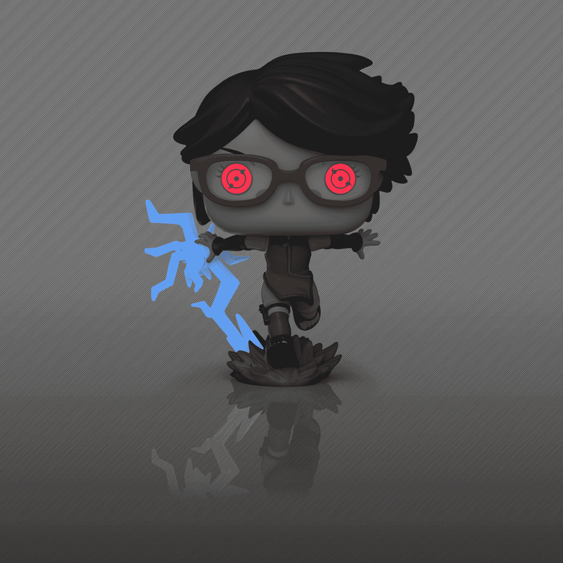 Pop! Sarada with Sharingan (Glow), , hi-res view 3