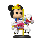 Pop! Minnie Mouse on Prince Charming Regal Carrousel, , hi-res view 1