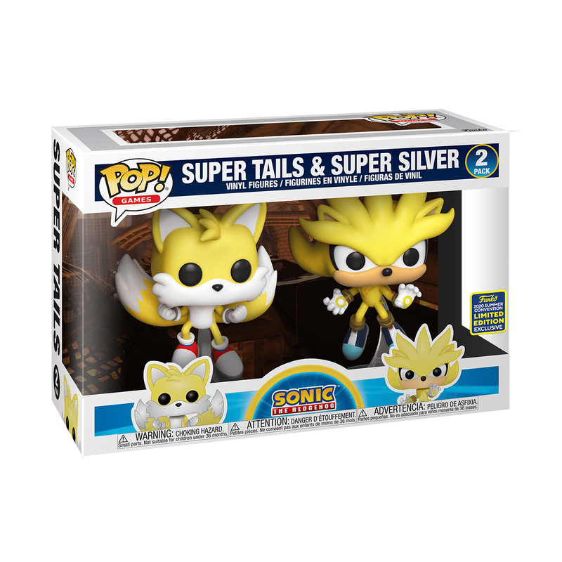Pop! Super Tails & Super Silver 2-Pack, , hi-res view 2