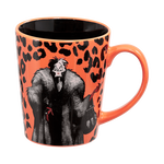 Cruella de Vil Metal Ceramic Mug, , hi-res image number 1