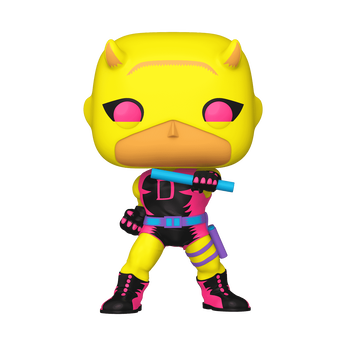 Pop! Jumbo Daredevil (Yellow & Red) (Black Light), Image 1
