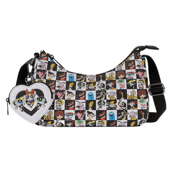 Cartoon Network Retro Collage Crossbody Bag with Coin Pouch, Image 1