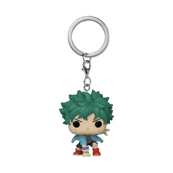Pop! Keychain Izuku Midoriya with Gloves, Image 1