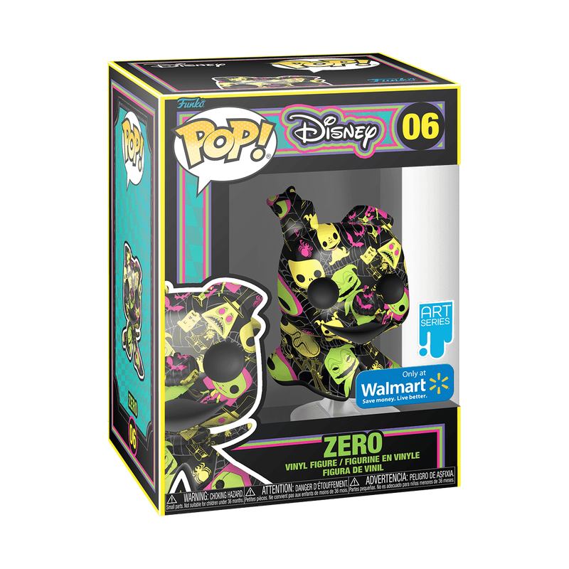 Pop! Artist Series Zero (Black Light) with Pop! Protector Pop! Artist Series Zero (Black Light) with Pop! Protector