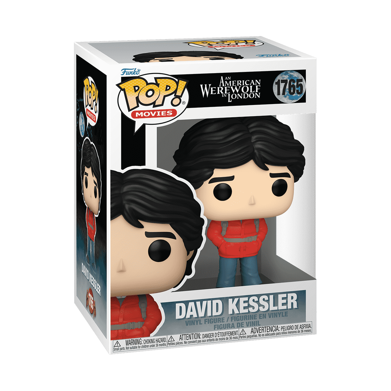 Werewolf:Fun ko P o p !ビニールフィギュアバンドルと互換性のある'ToysDiva'グラフィックプロテクター1個付き #032 / 32234 - B Pop! Super Werewolf