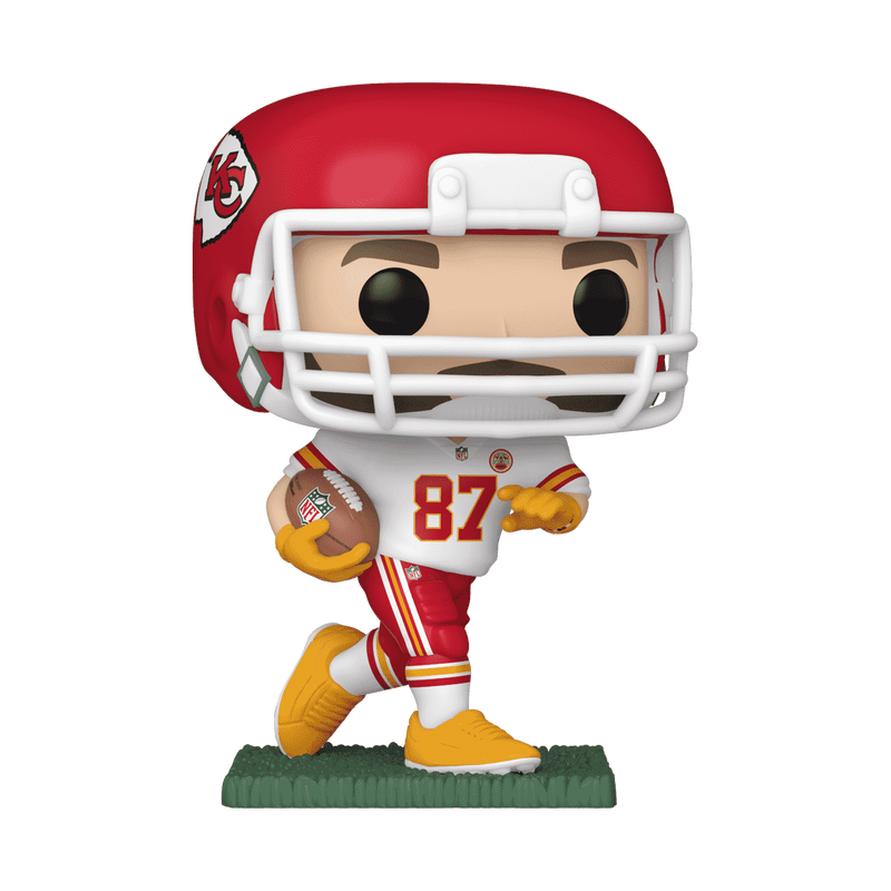 Pop Travis Kelce Chiefs Away Uniform