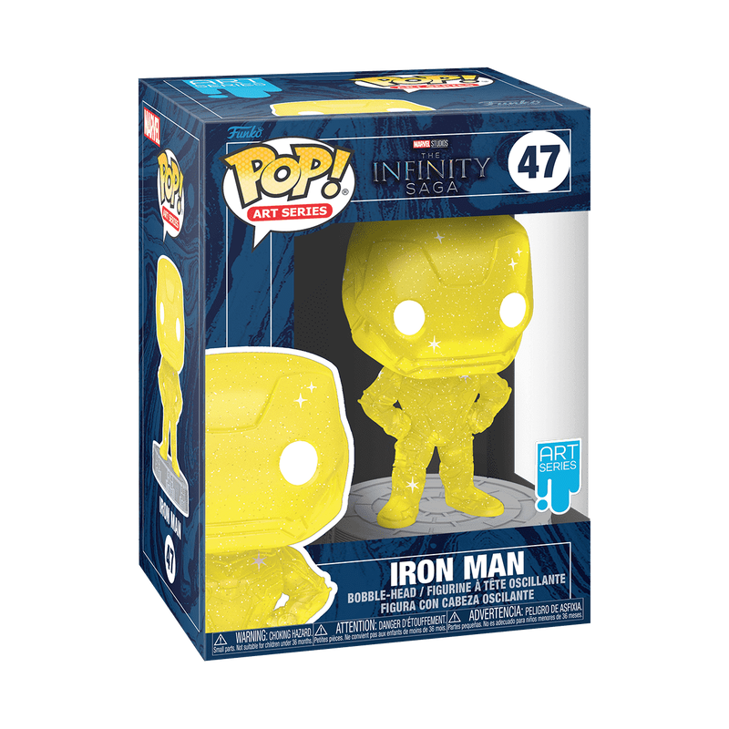 Pop! Artist Series Iron Man with Pop! Protector, , hi-res view 2