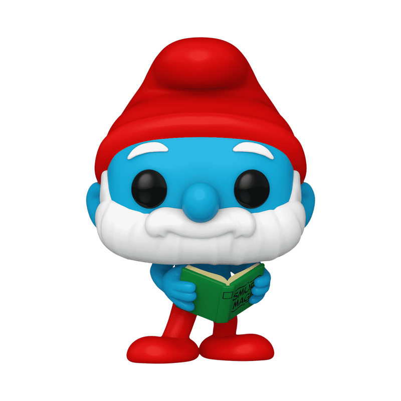 Pop! Papa Smurf with Magic Book, , hi-res view 1
