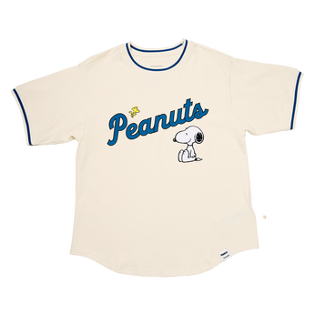 Peanuts Snoopy & Gang Unisex Ringer Tee, Image 1