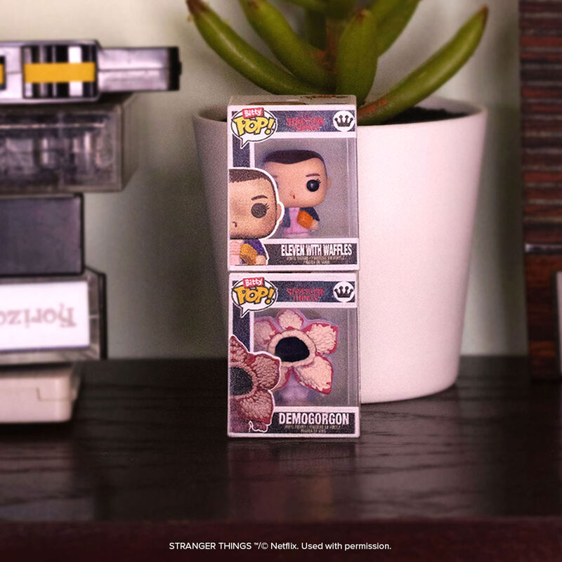 Bitty Pop! Eleven & Demogorgon 2-Pack FWlifestyle1 view 2