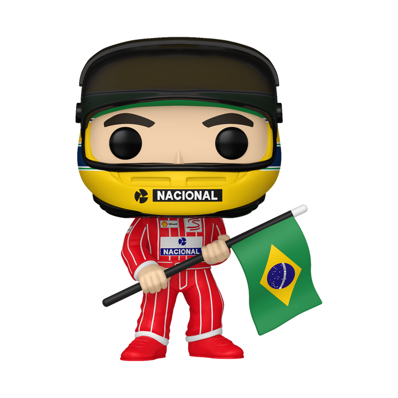 Pop! Ayrton Senna with Brazilian Flag, , hi-res view 1