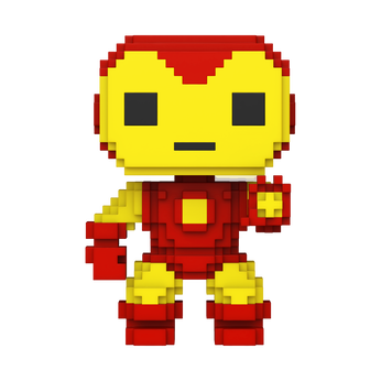 Pop! 8-Bit Iron Man, Image 1