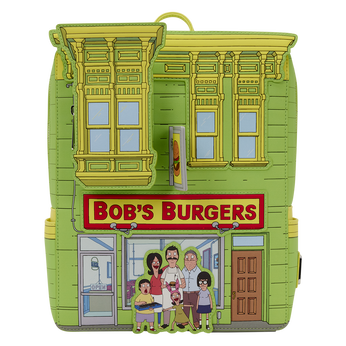 Bob's Burgers Restaurant Mini Backpack, Image 1