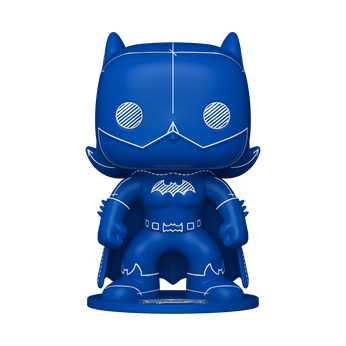 Pop! Batgirl (Blueprint Deco) with Pop! Protector, Image 1