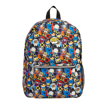 X-Men Pop All Over Print Nylon Backpack, Image 1