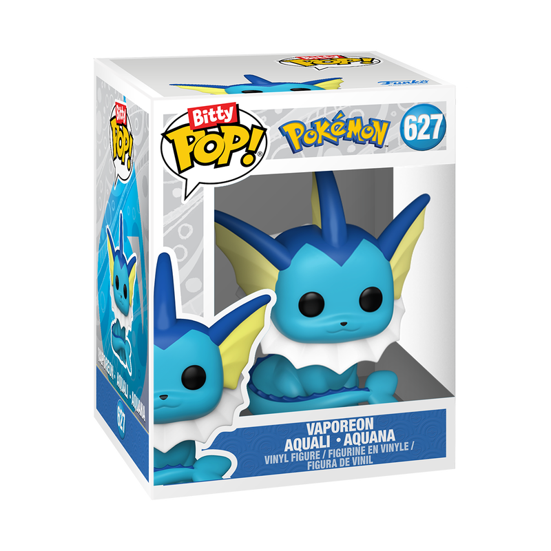 Bitty Pop! Pokémon Vaporeon, , hi-res view 1