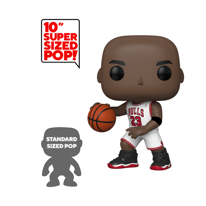 POP NBA: Bulls - 10" Michael Jordan (White Jersey), , hi-res view 2
