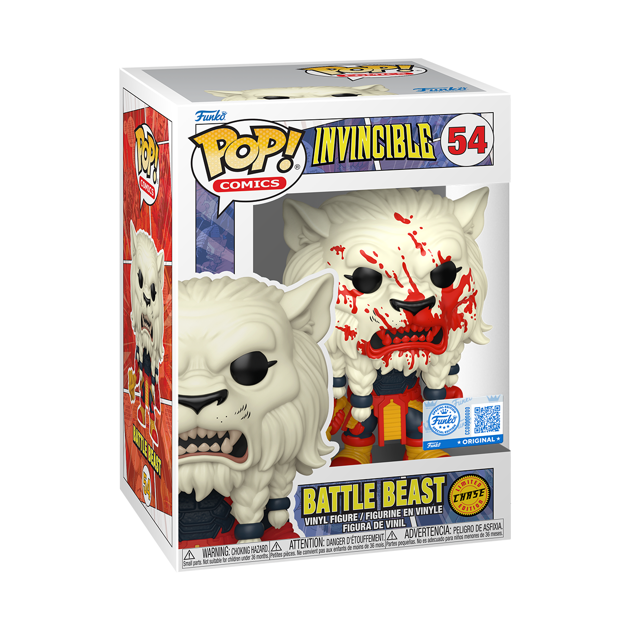 Funko Pop! Battle Beast #54 – Invincible Comics Special Edition | Figura In Vinile 10,2 Cm | Con Confezione Autenticata Octane5 | Edizione Comune