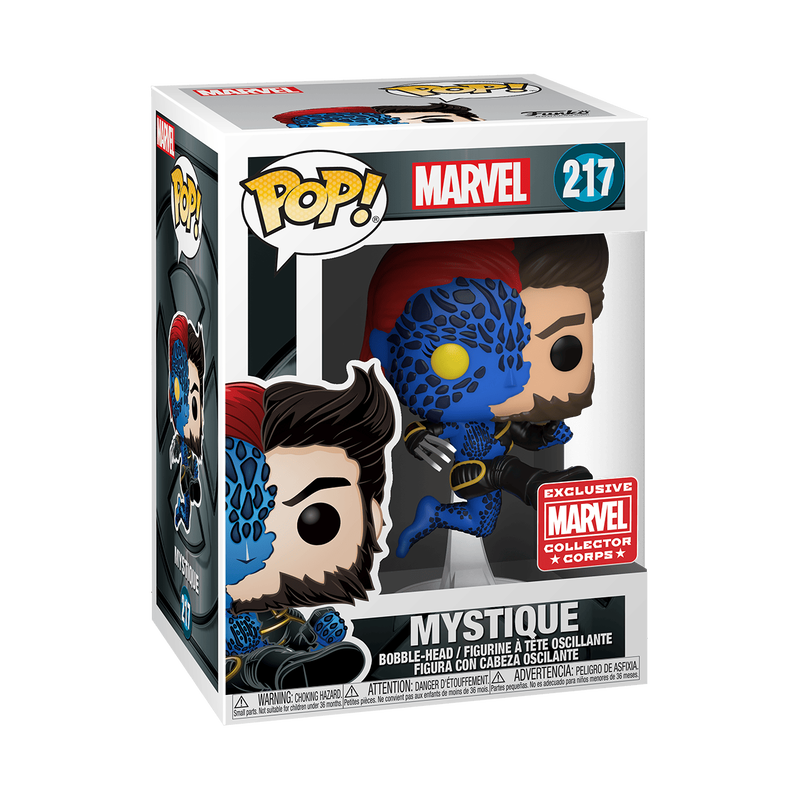 N4S AMB: X-Men 20th- Mystique Half Transformed- POP 1, , hi-res view 1
