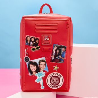 Saved By The Bell Bayside High Locker Figural Mini Backpack, Image 2