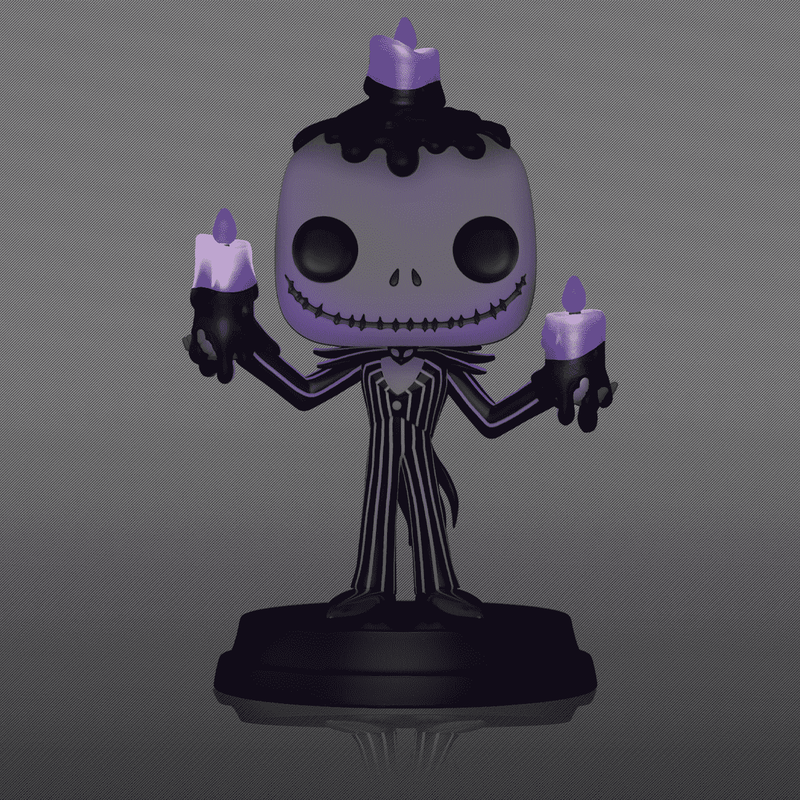 Pop! Super Light Up Jack Skellington Holding Candles, , hi-res view 3