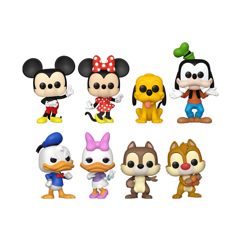 Pop! Disney Mickey & Friends 8-Pack at Funko.
